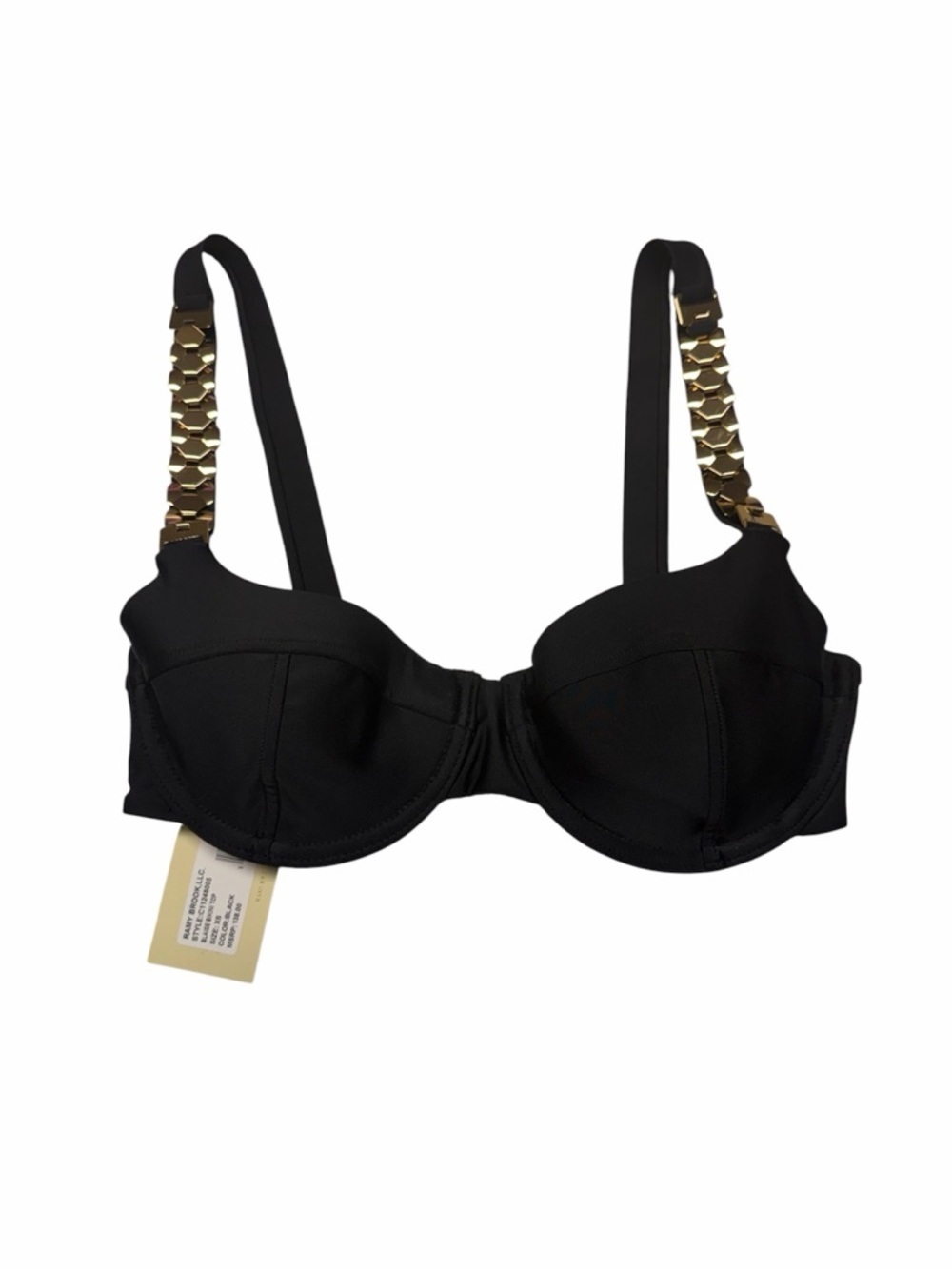 Ramy Brook Black Size XS Blaise Bikini Top New with Tag - Picture 2 of 4